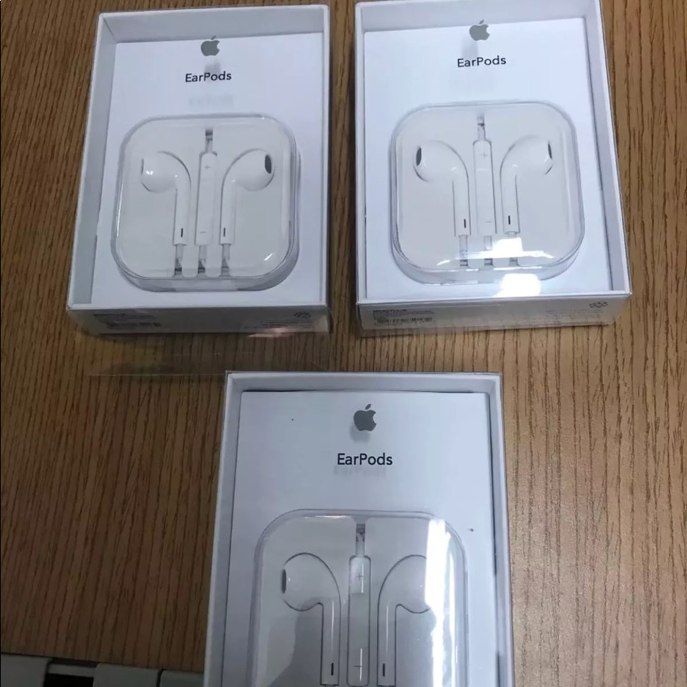 3 pcs EarPhones for iPhone 7/7Plus/8/8 Plus/X